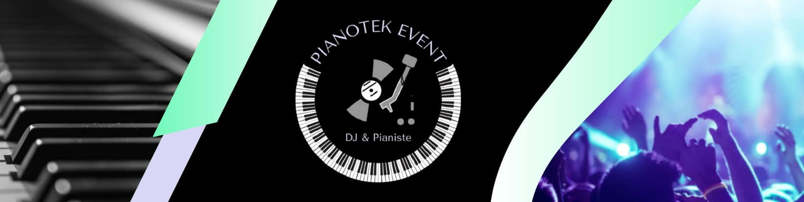 Logo Pianotek Event - Coordinateur musical et partenaire des meilleurs prestataires de mariage dans le Nord.